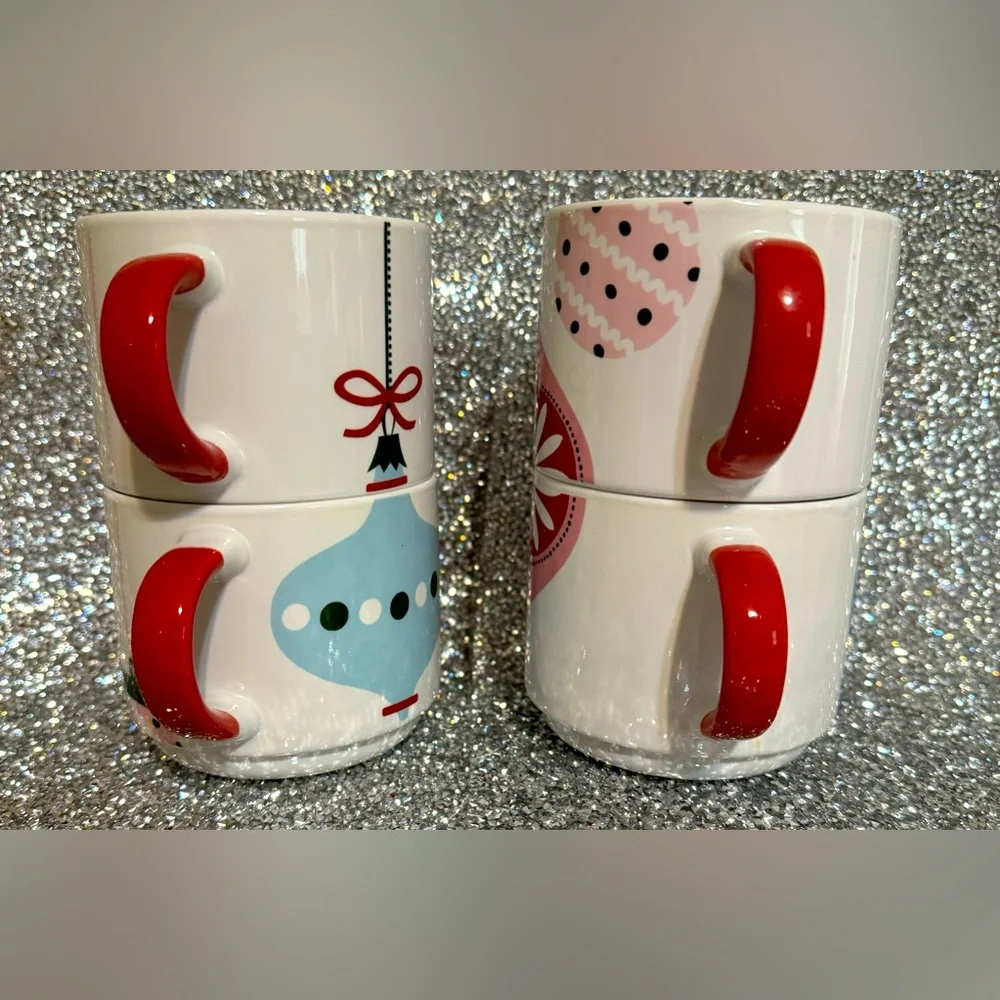 Pier 1 Christmas Cup Set